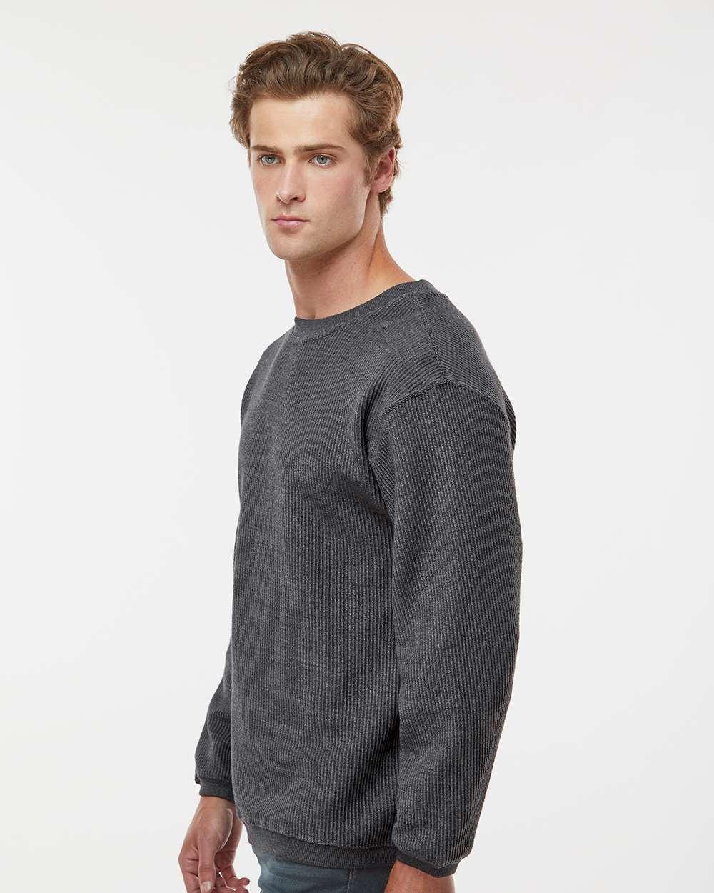 Corded Crewneck Pullover [19179]