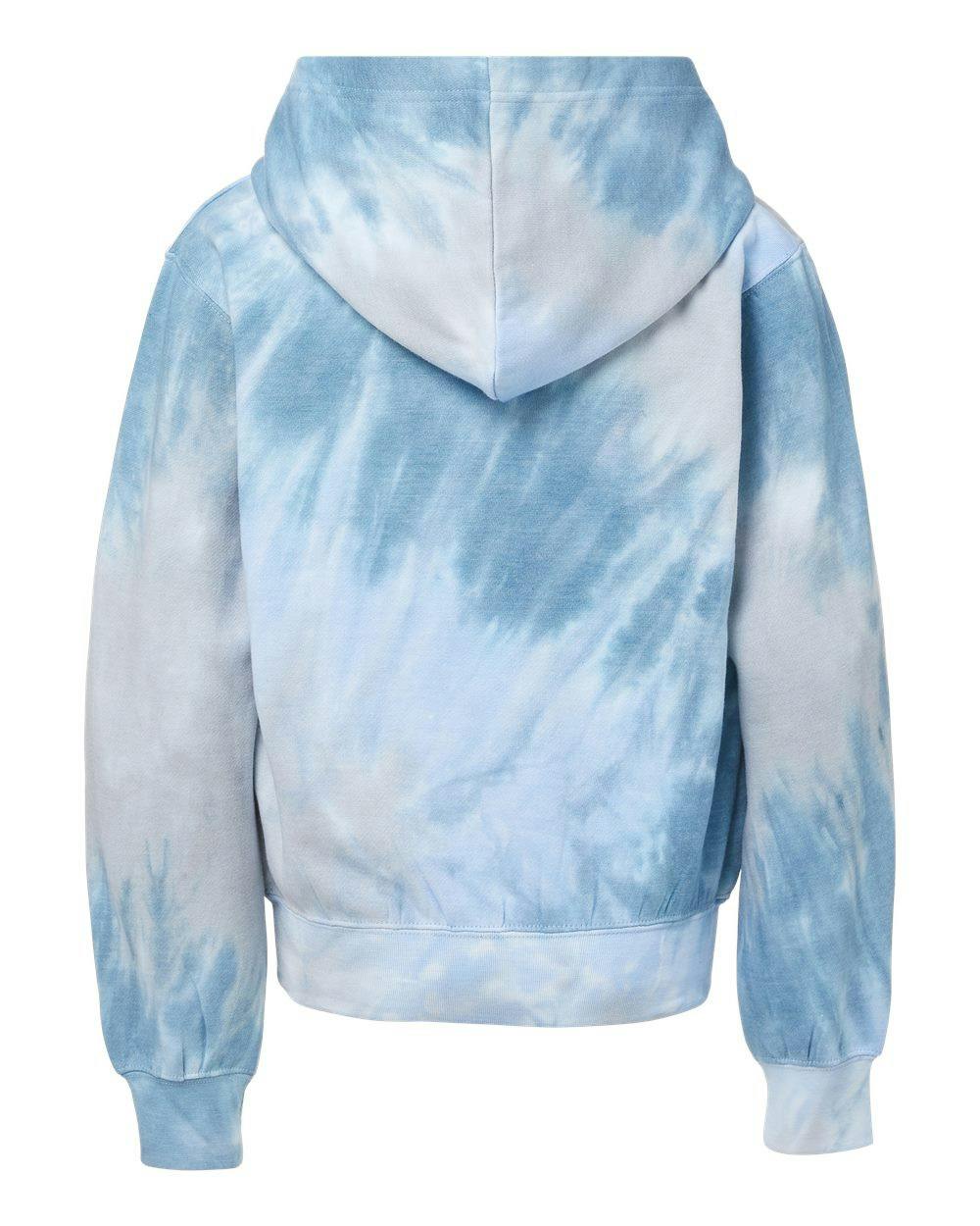 Youth Classic Fleece Tie Dye Hooded Sweatshirt [128Y]