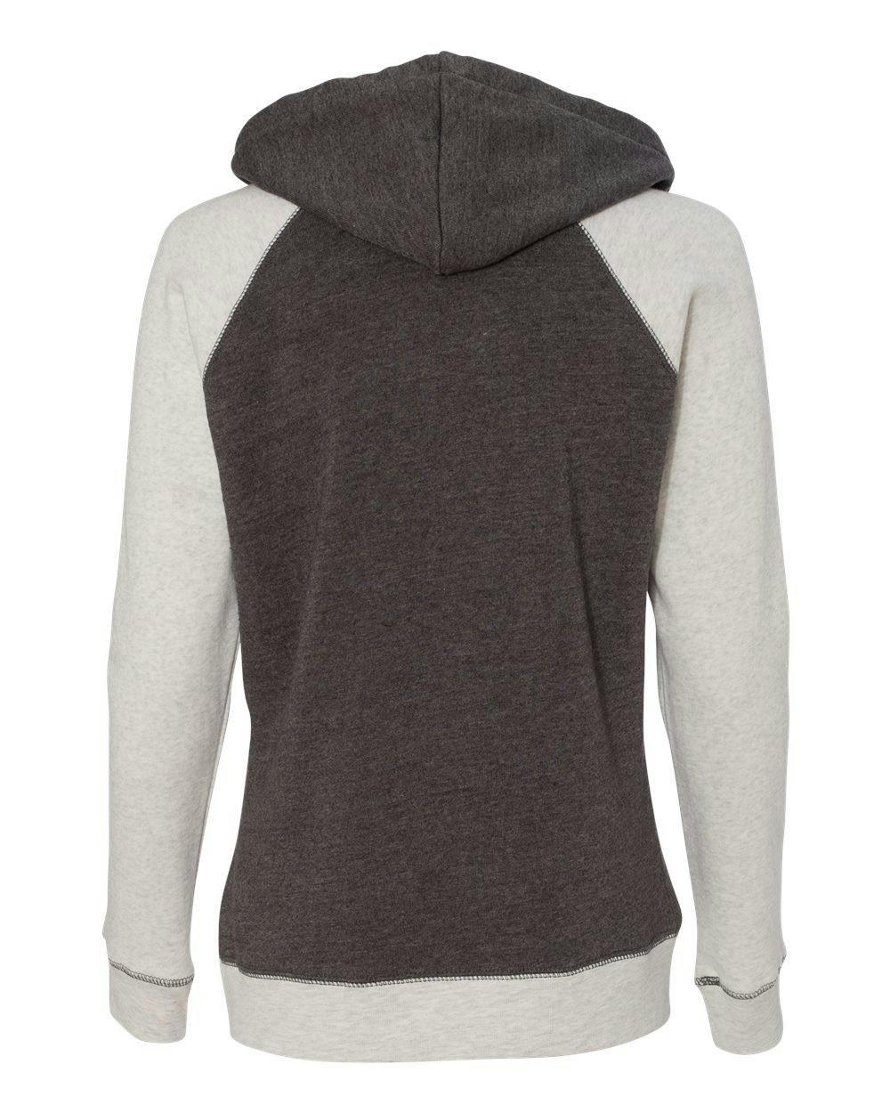 Women’s Harper Raglan Hooded Sweatshirt [W17127]