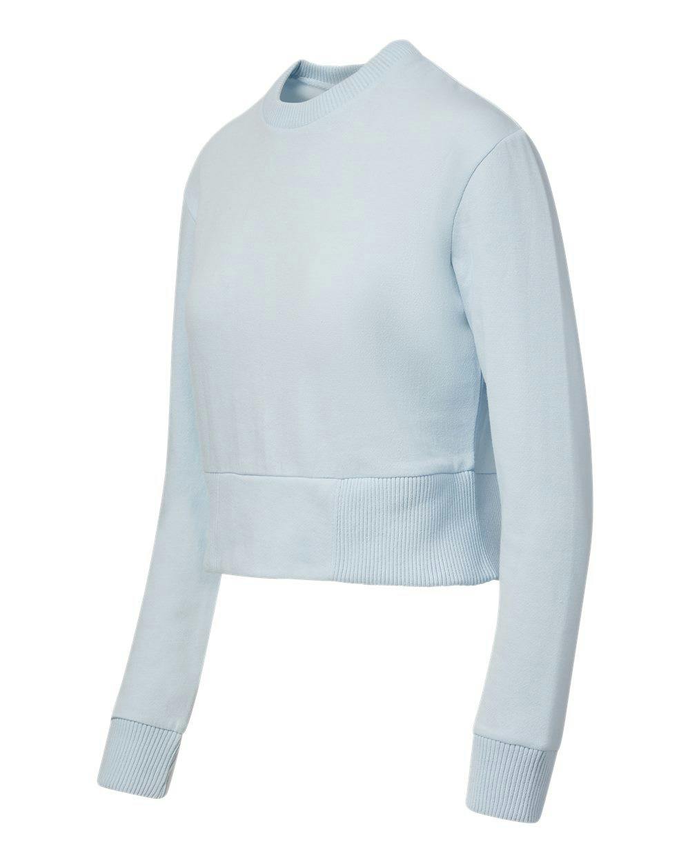 Women's Cloud Fleece Crop Crewneck Sweatshirt [W22106]