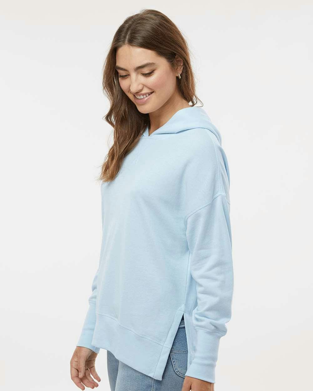 Women's French Terry Hooded Sweatshirt [W23720]