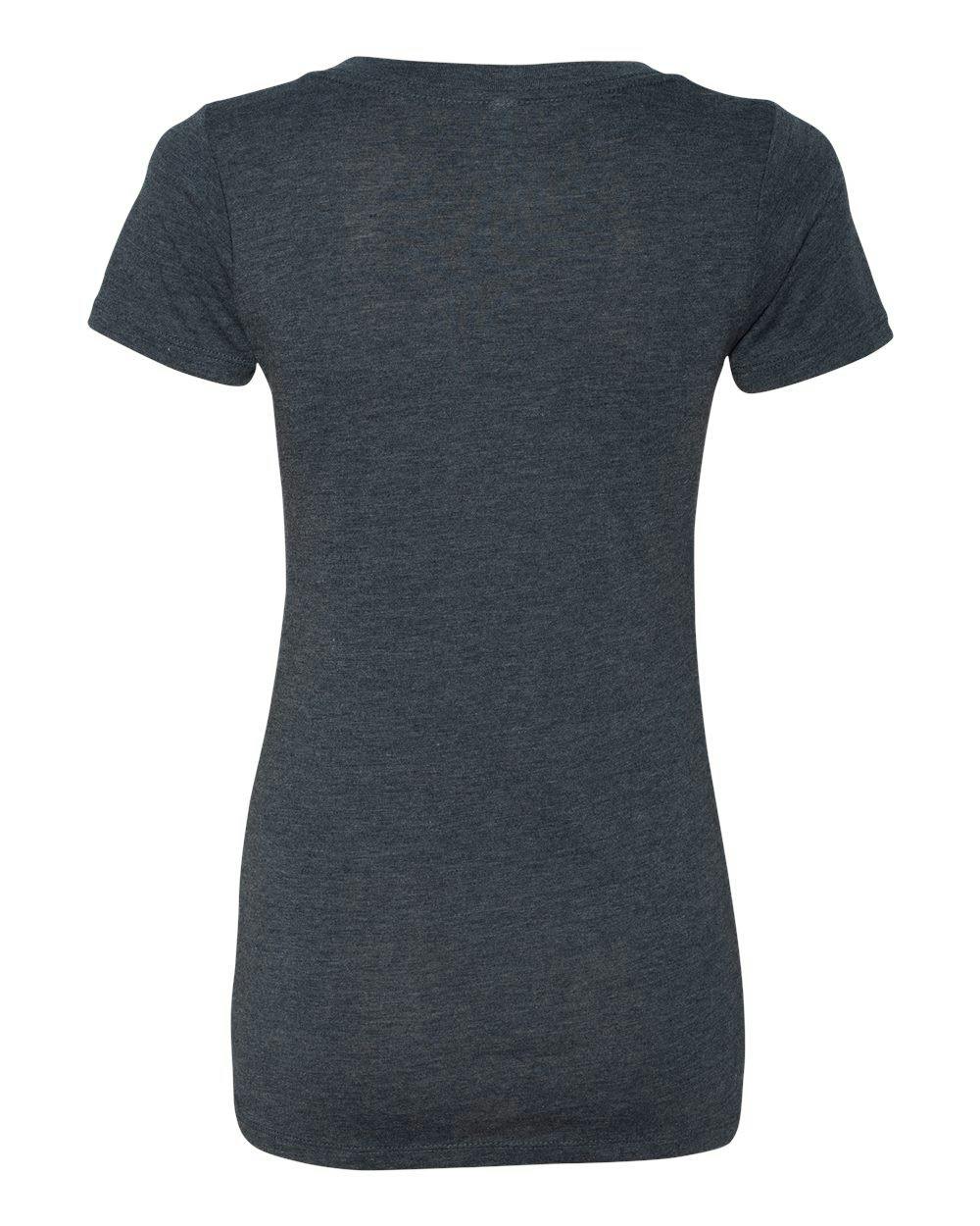 Women’s Triblend Deep V-Neck T-Shirt [6740]