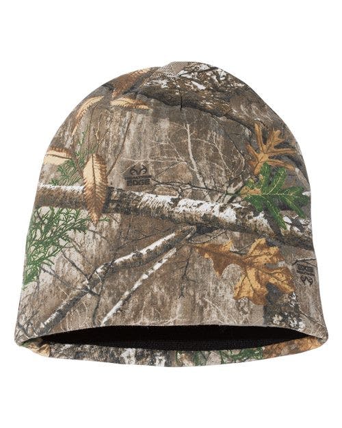 8" Reversible Camo Beanie [CMK405]