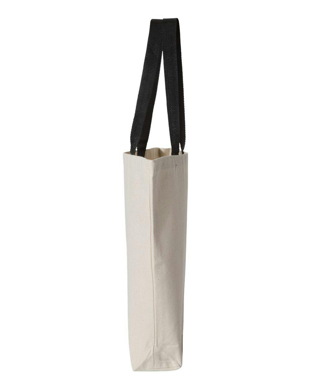 11L Canvas Tote with Contrast-Color Handles [Q4400]