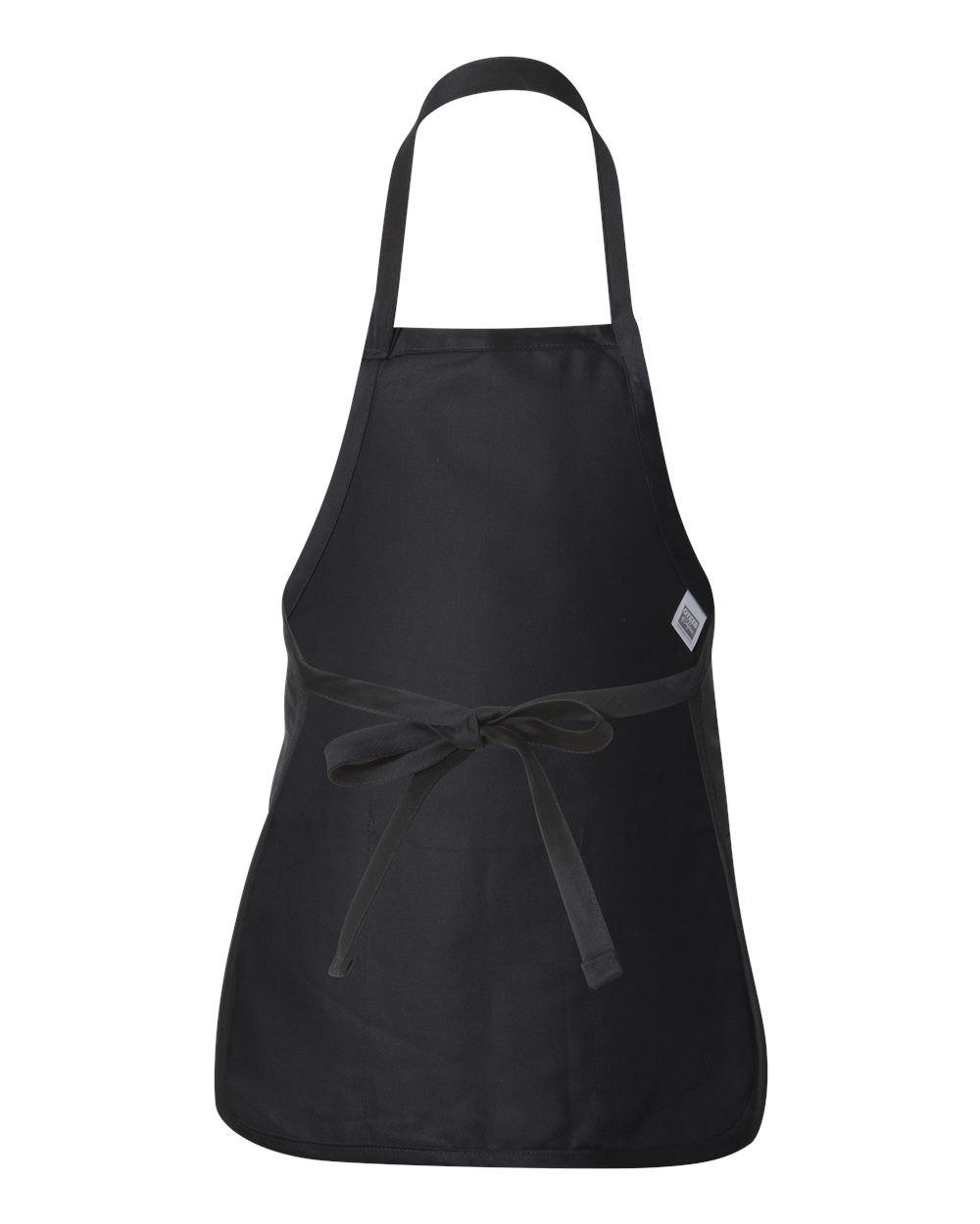 Full-Length Apron with Pouch Pocket [Q4250]