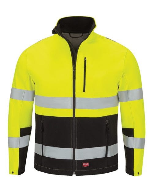 Hi-Visibility Soft Shell Jacket [JY34]