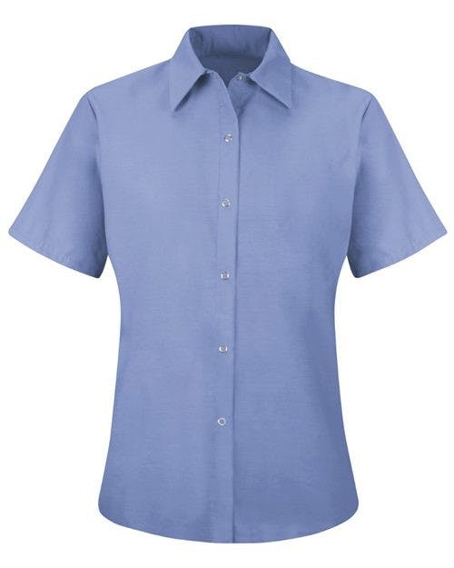 Women's Short Sleeve Specialized Pocketless Work Shirt [SP25]