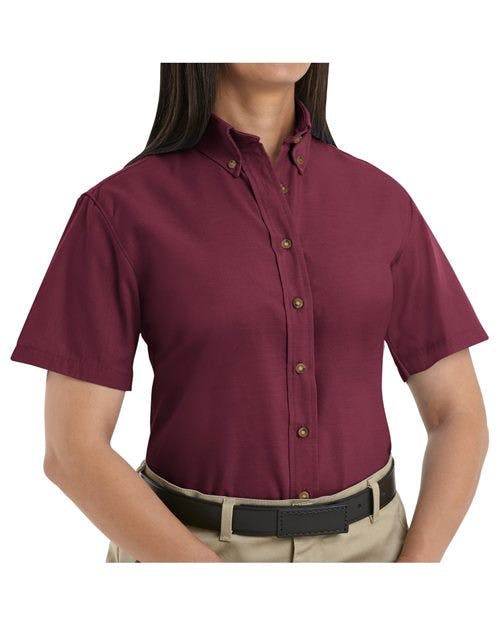 Women's Poplin Dress Shirt - Extended Sizes [SP81EXT]