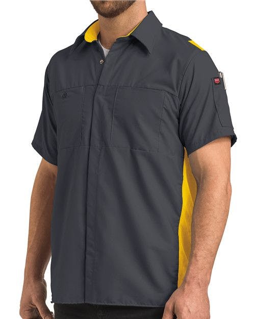 Performance Plus Short Sleeve Shirt with Oilblok Technology [SY42]