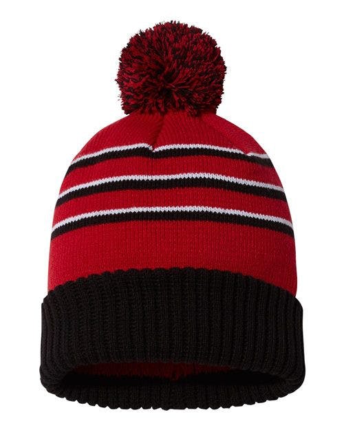 Pom Cuffed Beanie [134]