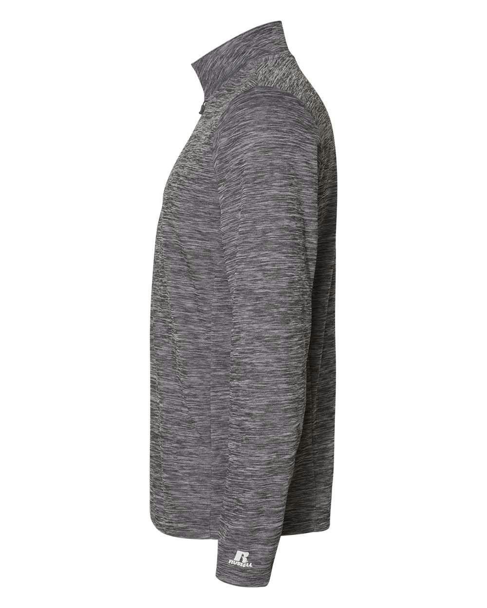 Striated Quarter-Zip Pullover [QZ7EAM]