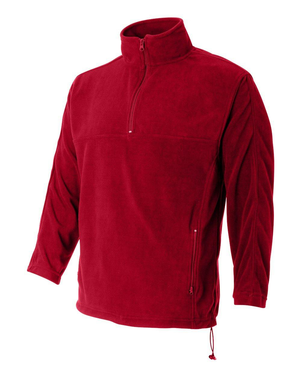 Microfleece Quarter-Zip Pullover [3351]