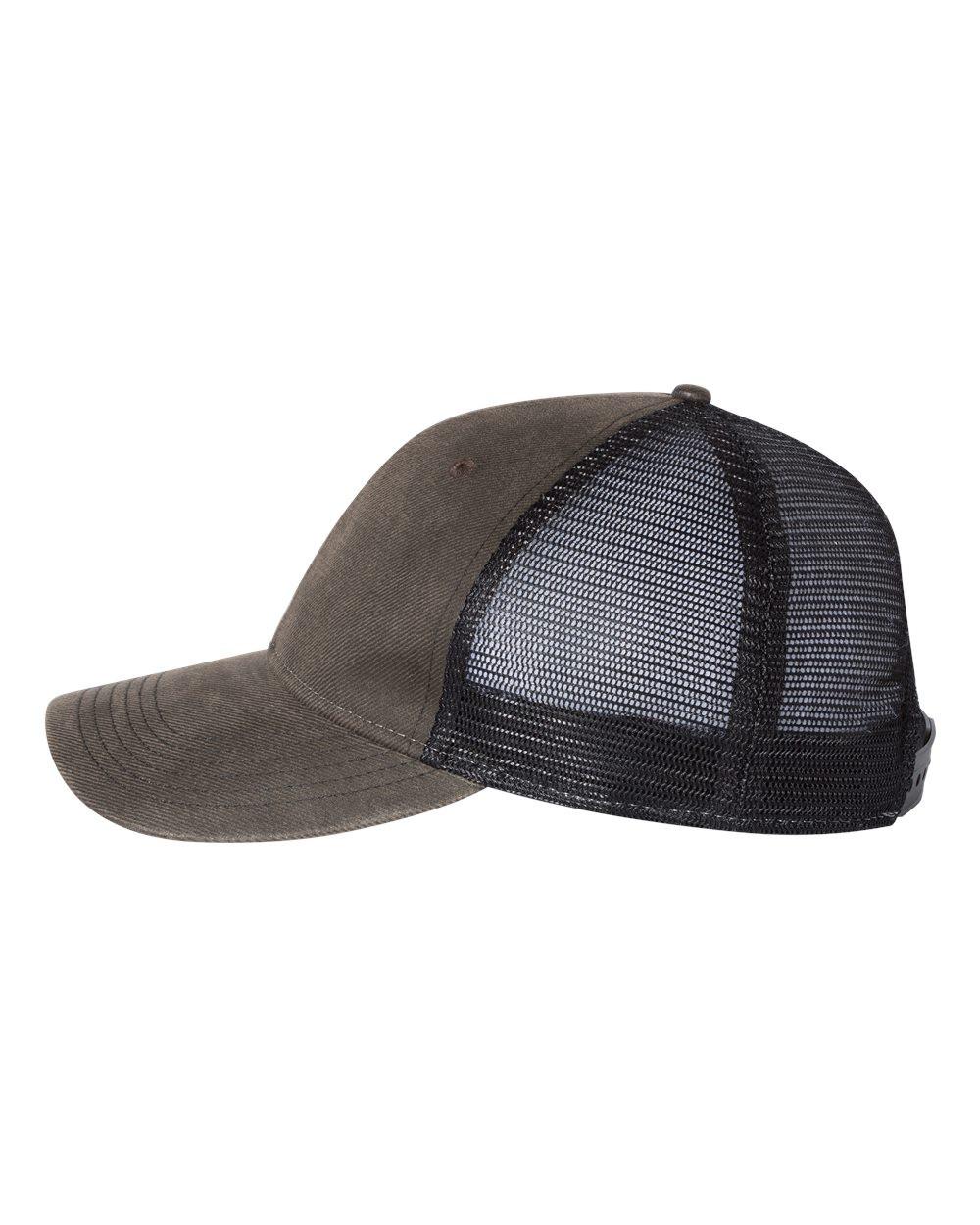 Faux Waxy Trucker Cap [SP3250]