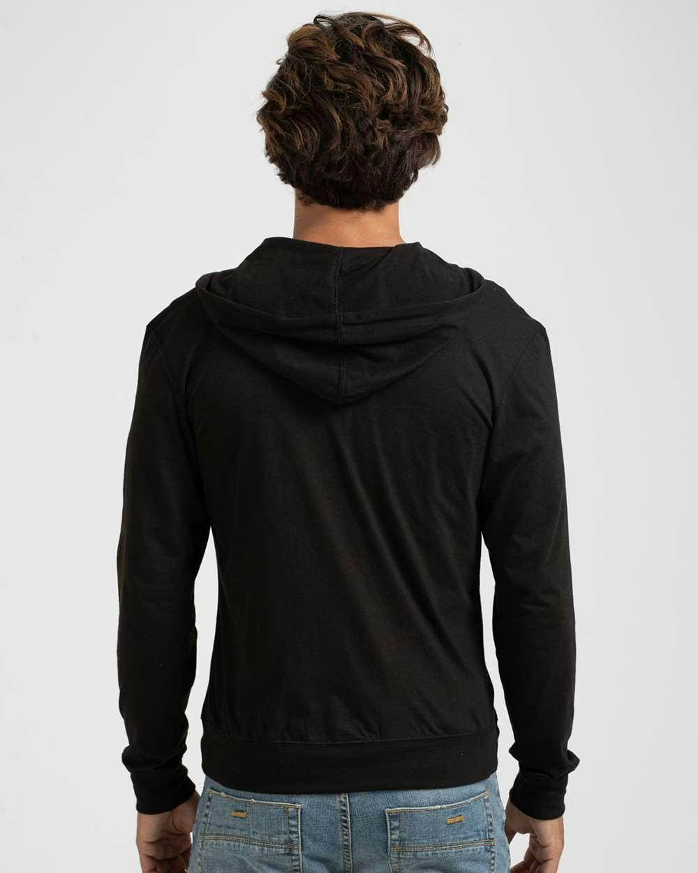 Beach Full-Zip Hooded Long Sleeve T-Shirt [260]