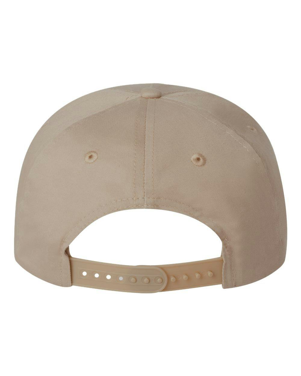 Five-Panel Twill Cap [8869]