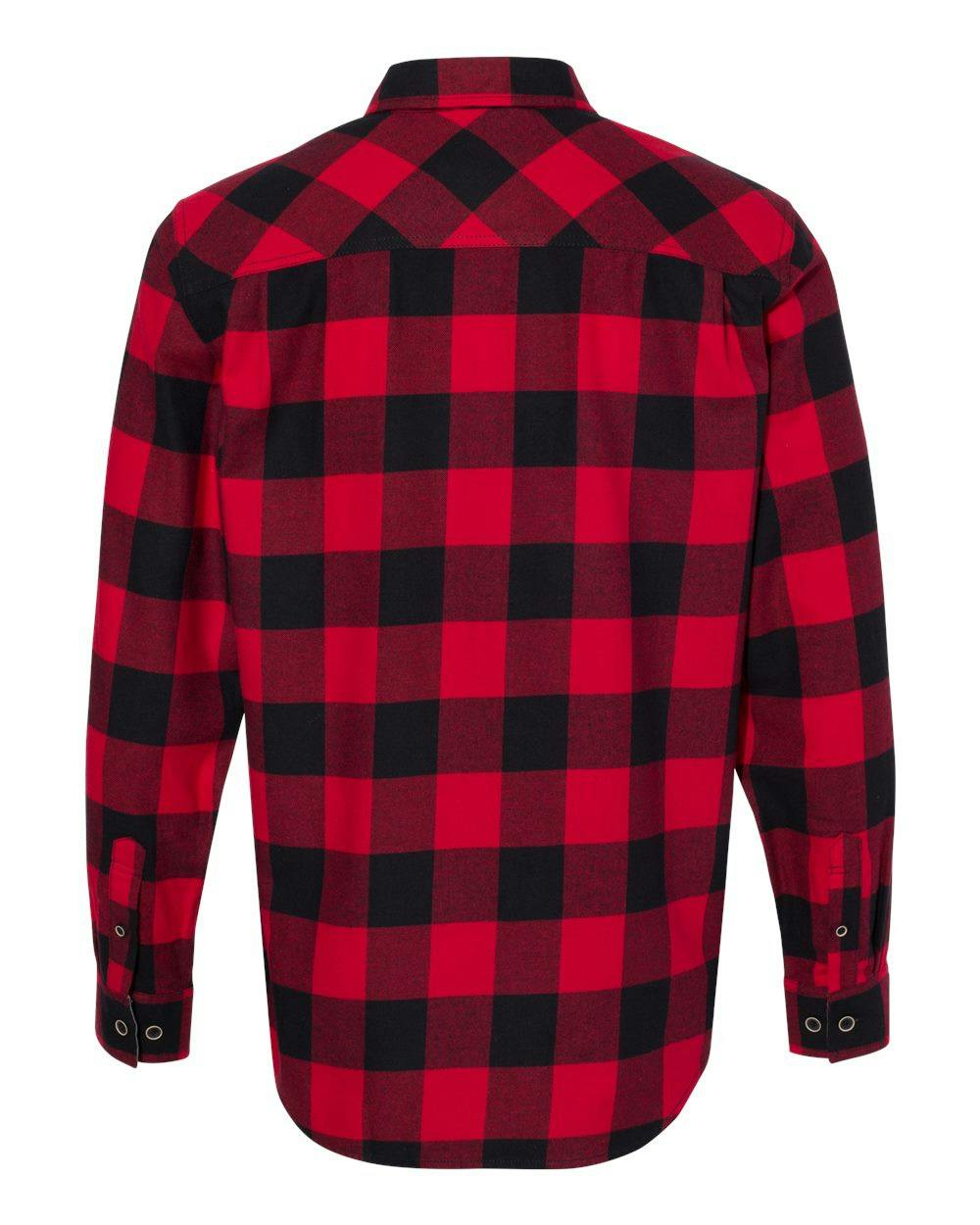 Vintage Brushed Flannel Long Sleeve Shirt [164761]