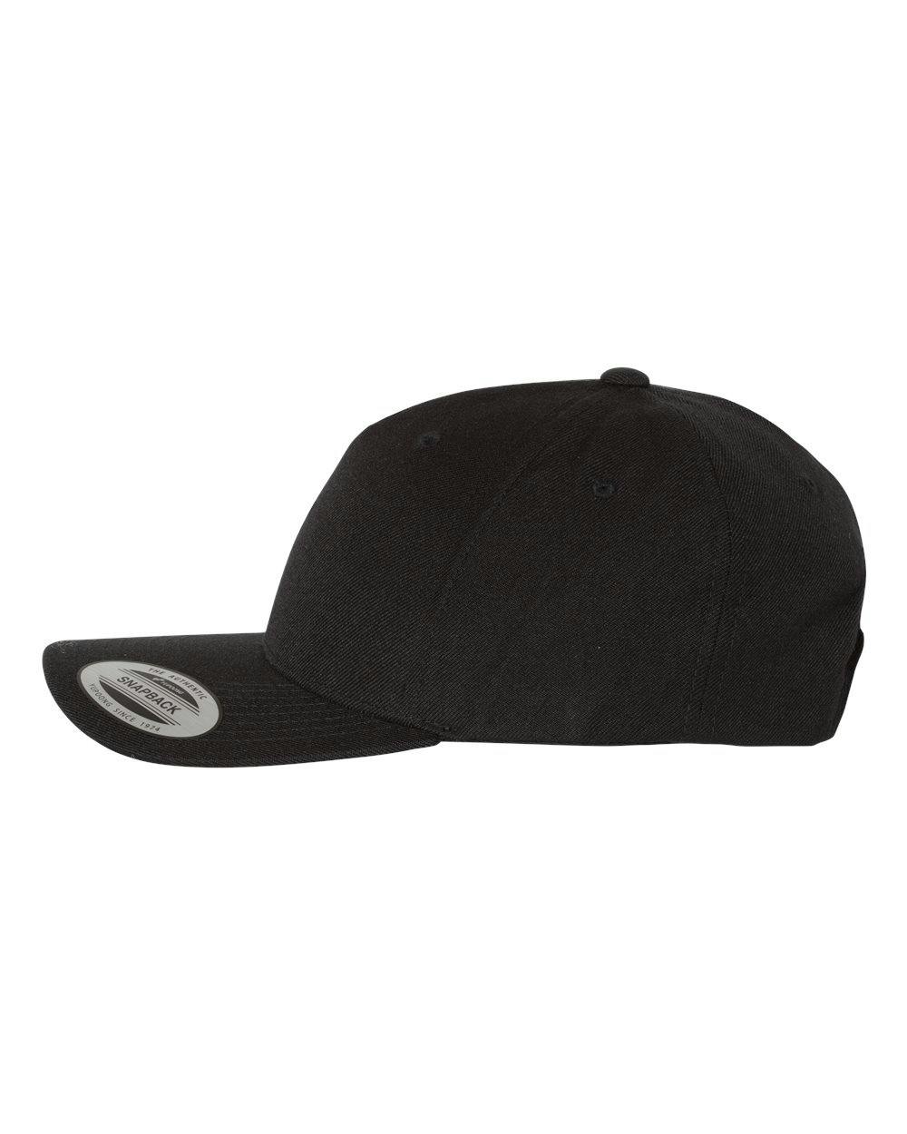 Premium Five-Panel Curved Visor Snapback Cap [5789M]