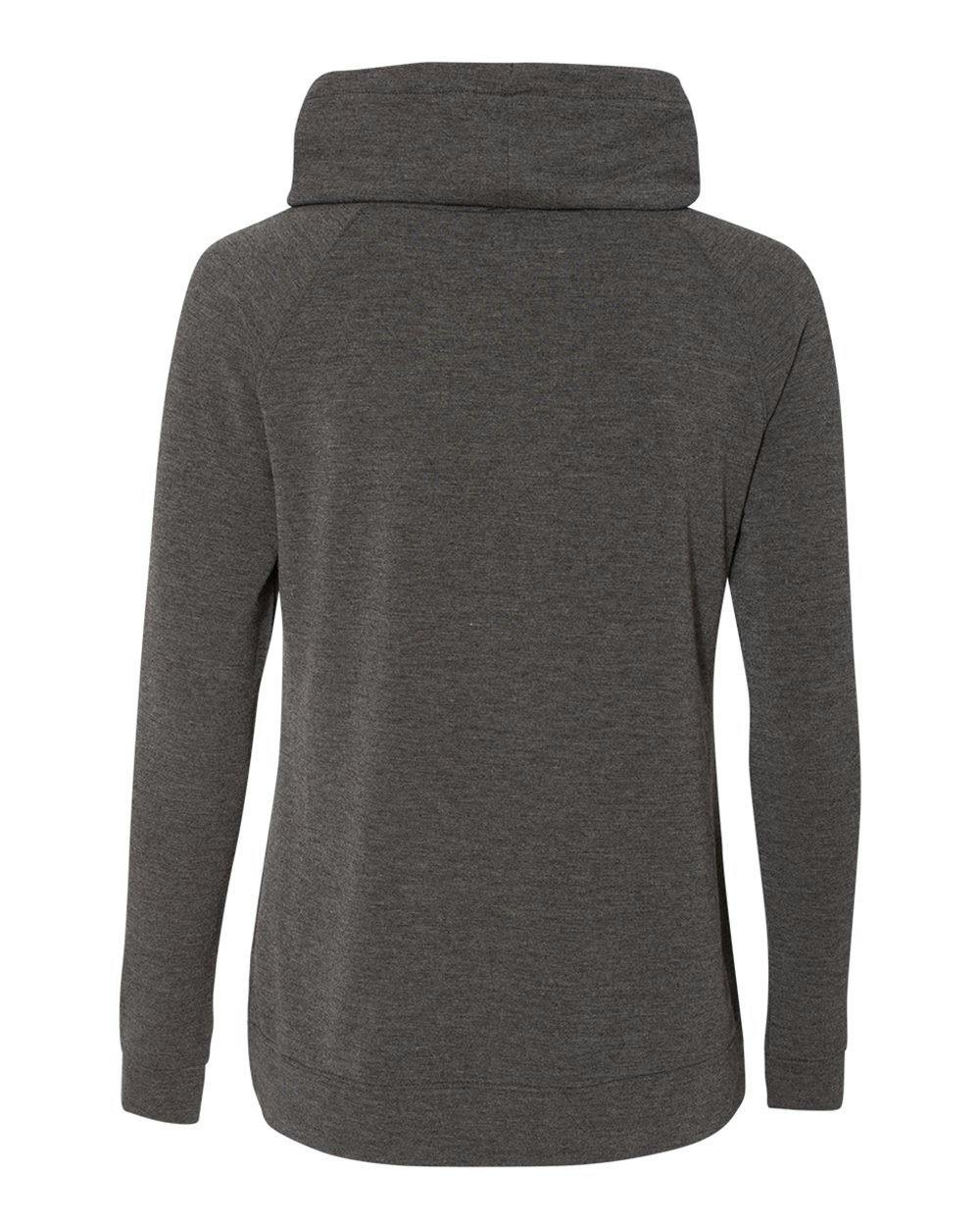 Women’s HeatLast™ Fleece Faux Cashmere Funnel Neck Sweatshirt [W18706]