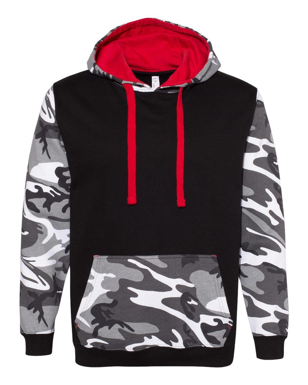 Fashion Camo Hooded Sweatshirt [3967]