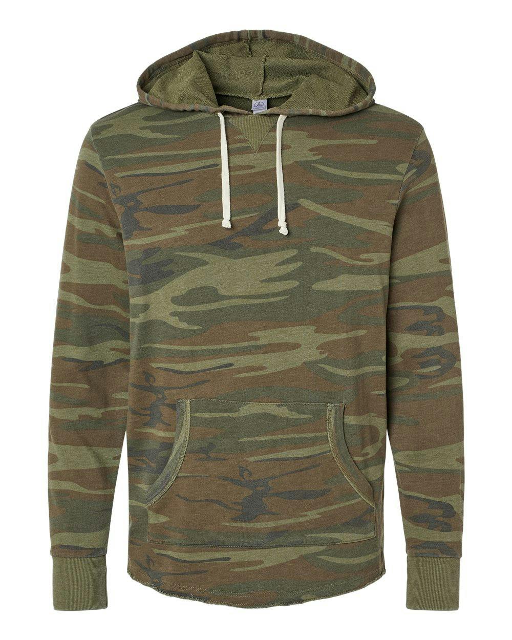 School Yard Mineral Wash French Terry Hoodie [8629]