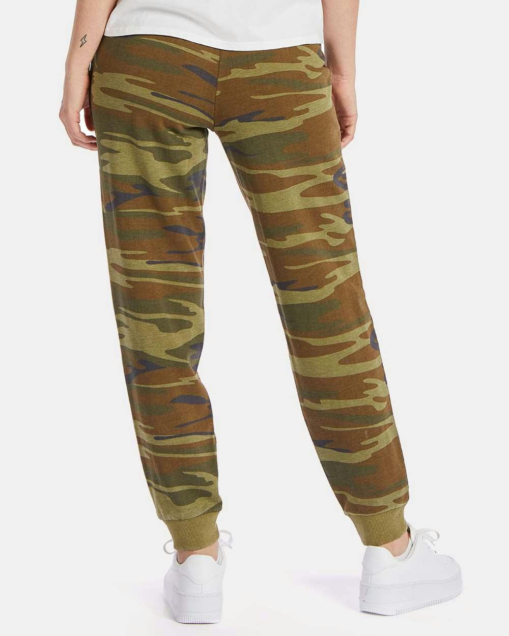 Women's Long Weekend Mineral Wash French Terry Joggers [8632]