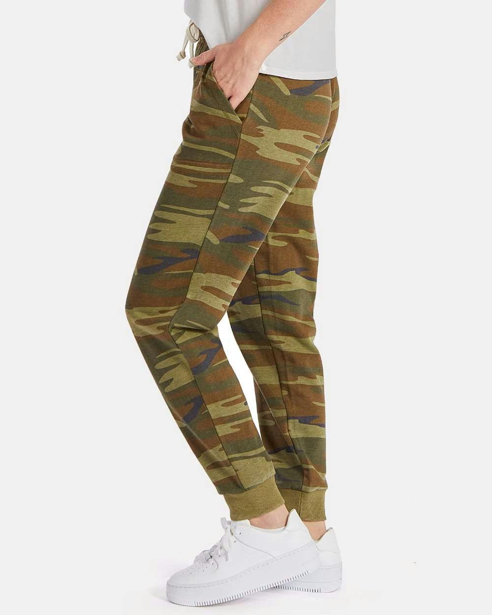 Women's Long Weekend Mineral Wash French Terry Joggers [8632]