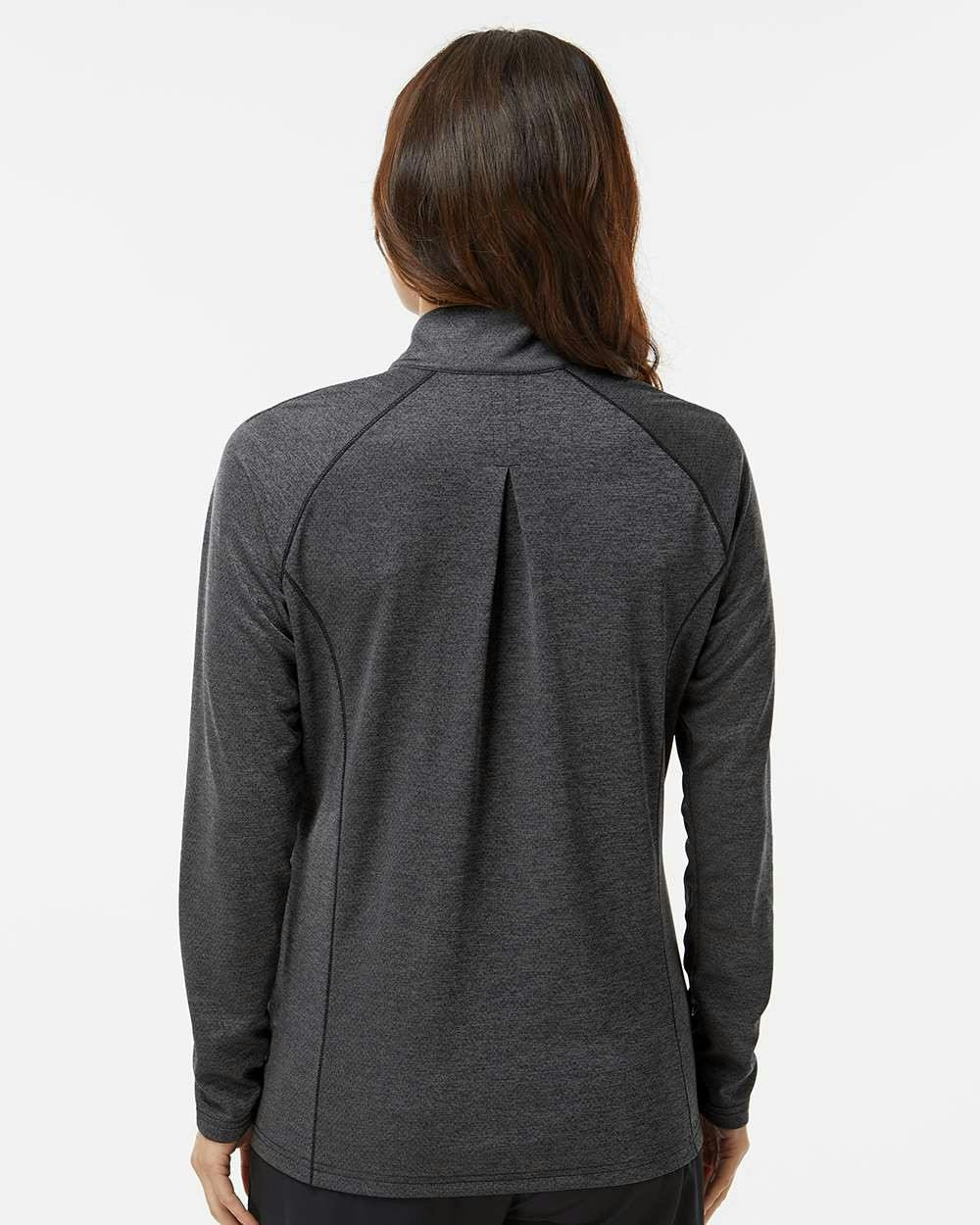 Women's Space Dyed Quarter-Zip Pullover [A594]