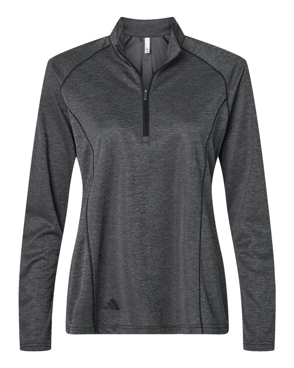 Women's Space Dyed Quarter-Zip Pullover [A594]