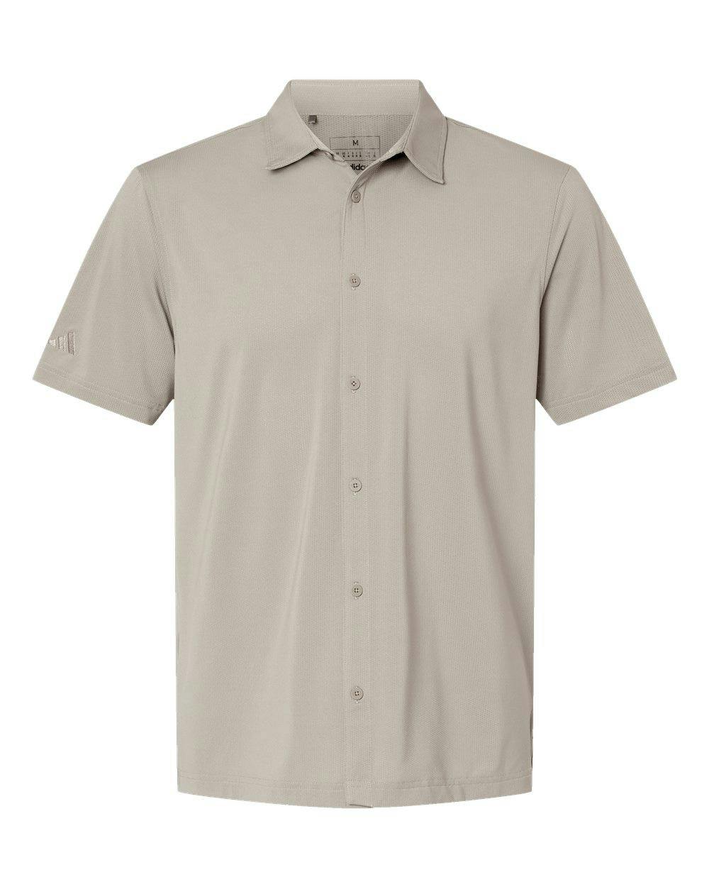 Button Down Short Sleeve Shirt [A595]