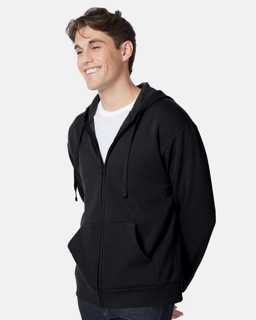 Eco-Cozy Fleece Full-Zip Hoodie [8805PF]