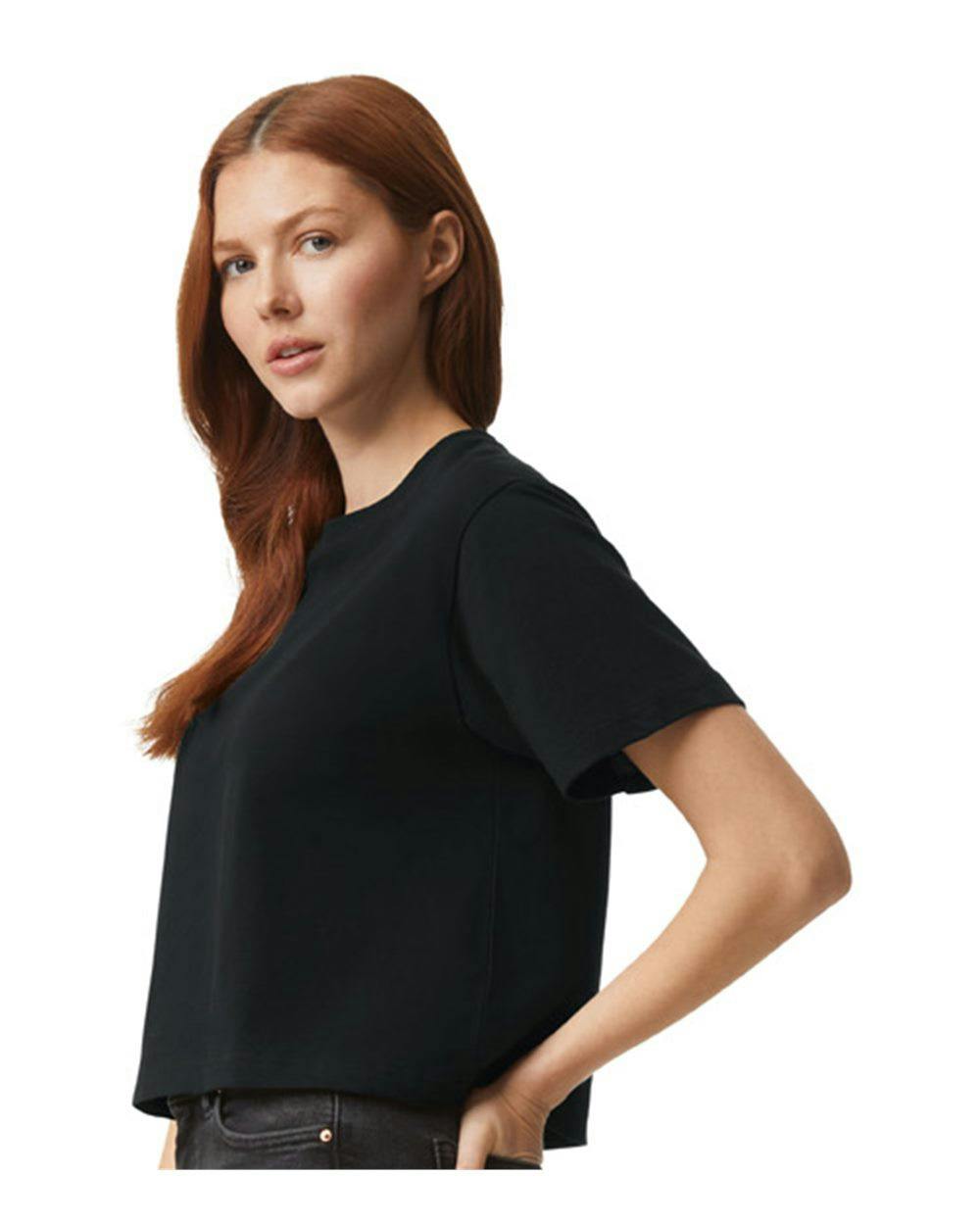 Women's Fine Jersey Boxy Tee [102]