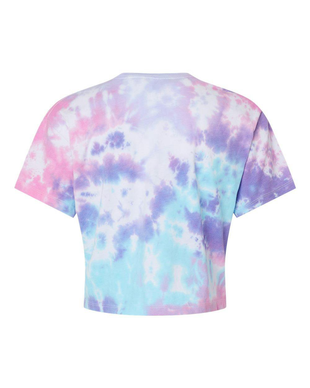 Women's Tie-Dyed Crop T-Shirt [1050]