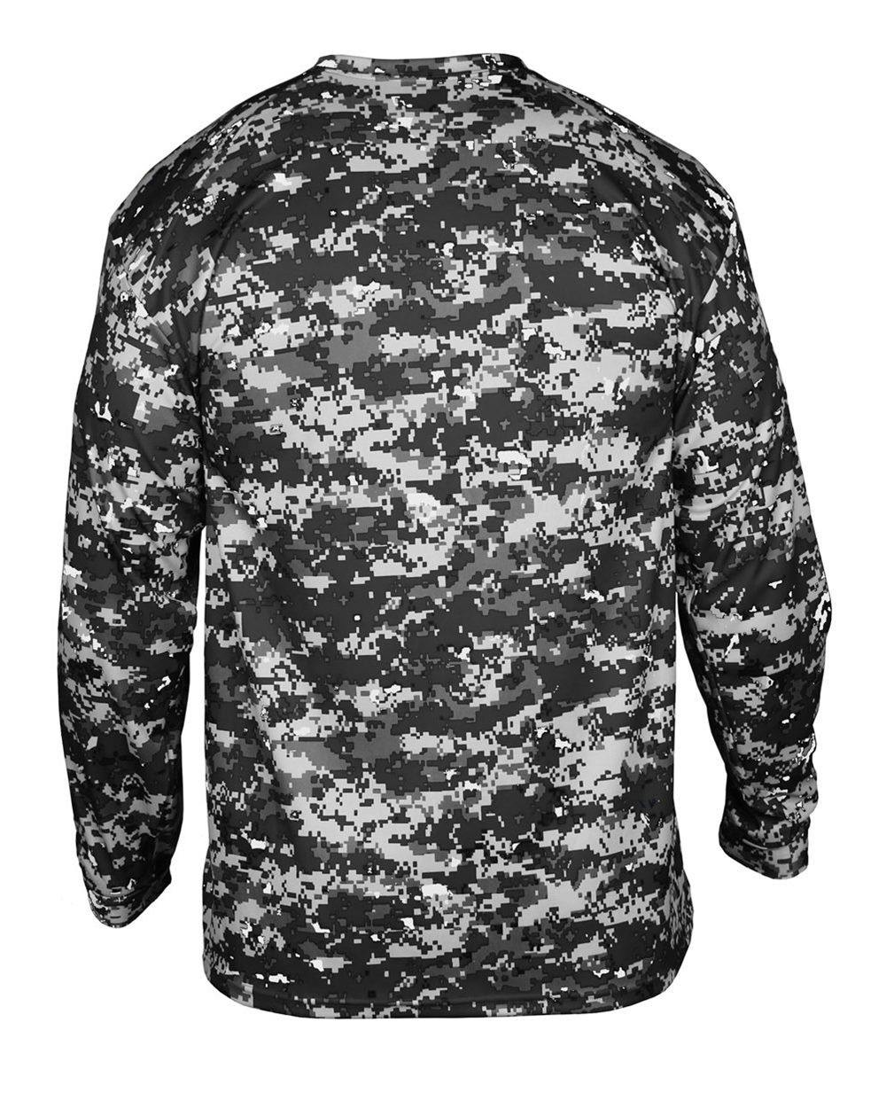 Youth Digital Camo Long Sleeve T-Shirt [2184]