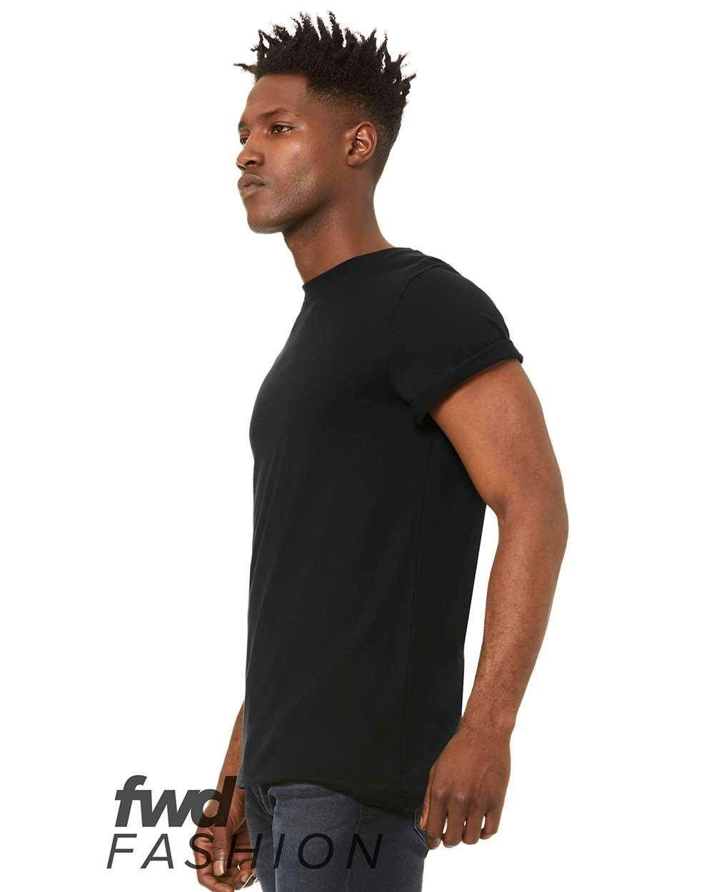 FWD Fashion Jersey Rolled Cuff Tee [3004]