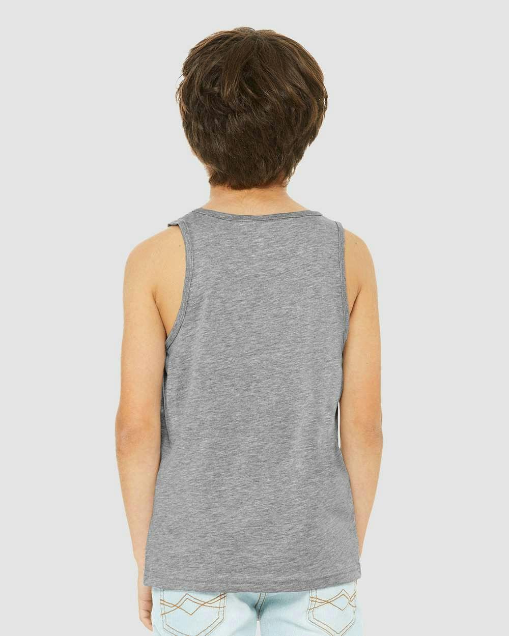 Youth Heather CVC Tank [3480YCVC]