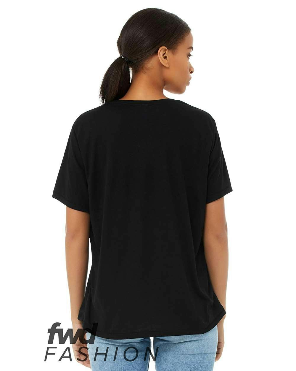 FWD Fashion Women's Flowy Pocket Tee [8818]