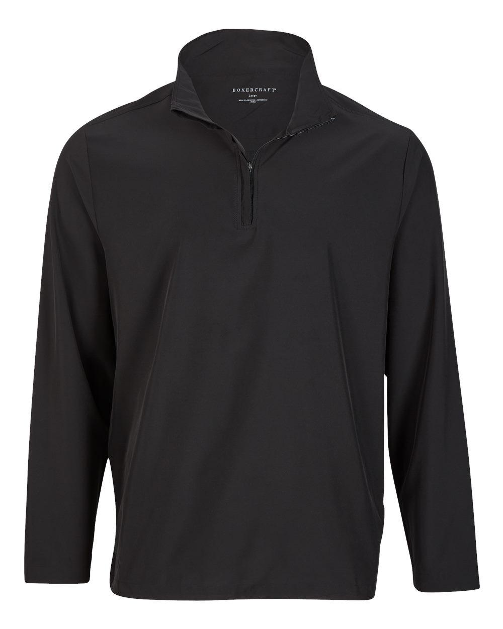 Quarter-Zip Stretch Pullover [BM5206]