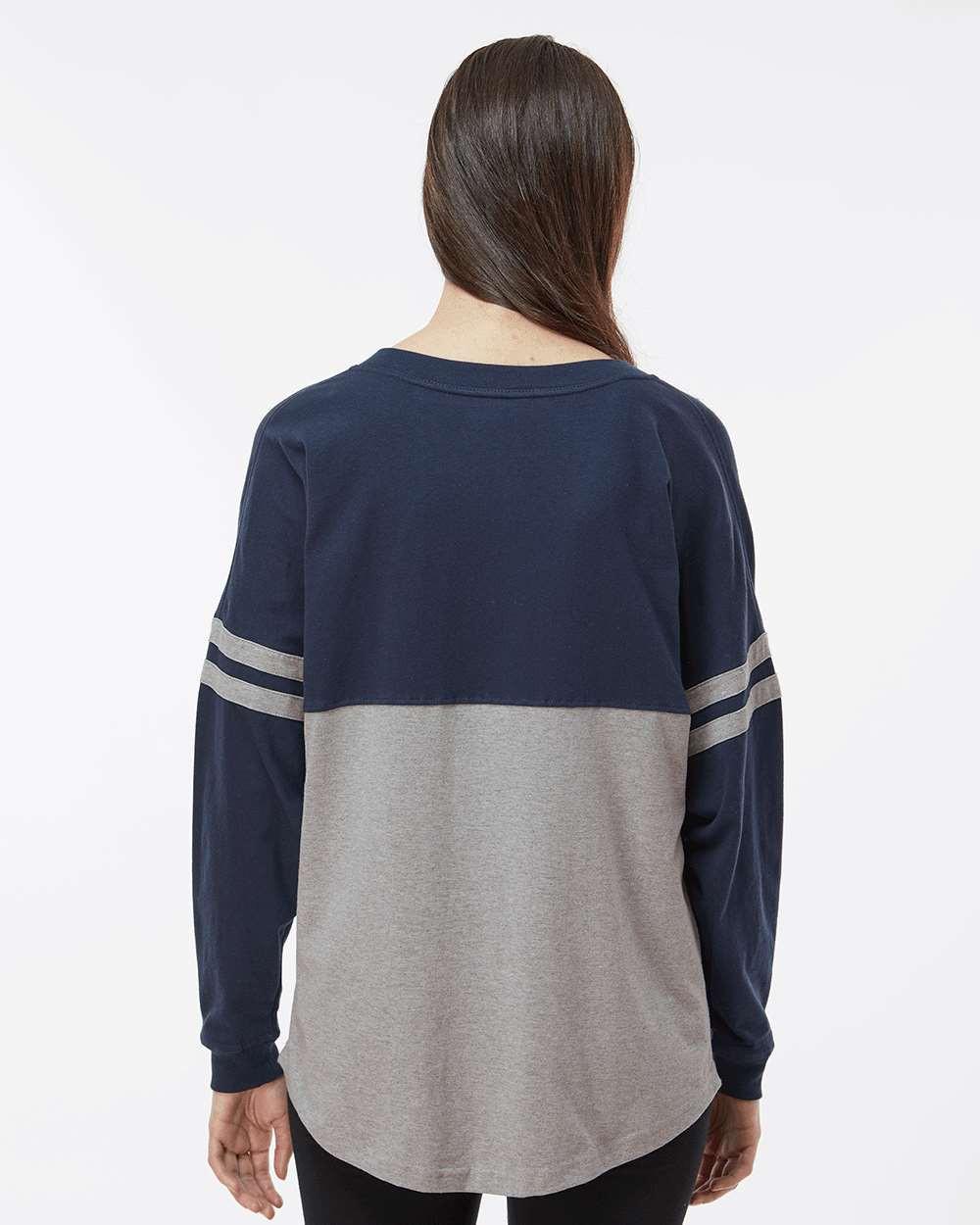 Women's Jersey Pom Pom Long Sleeve T-Shirt [T14]