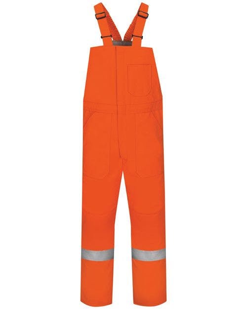 Deluxe Insulated Bib Overall with Reflective Trim - EXCEL FR® ComforTouch - Tall Sizes [BLCST]