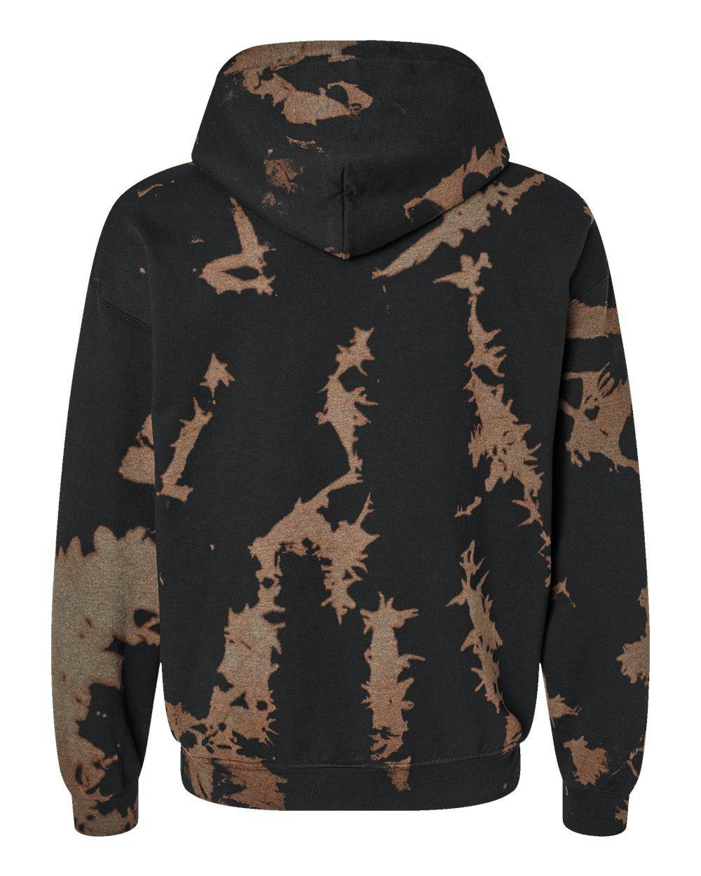 Essential Fleece Bleach Wash Hooded Sweatshirt [680BW]