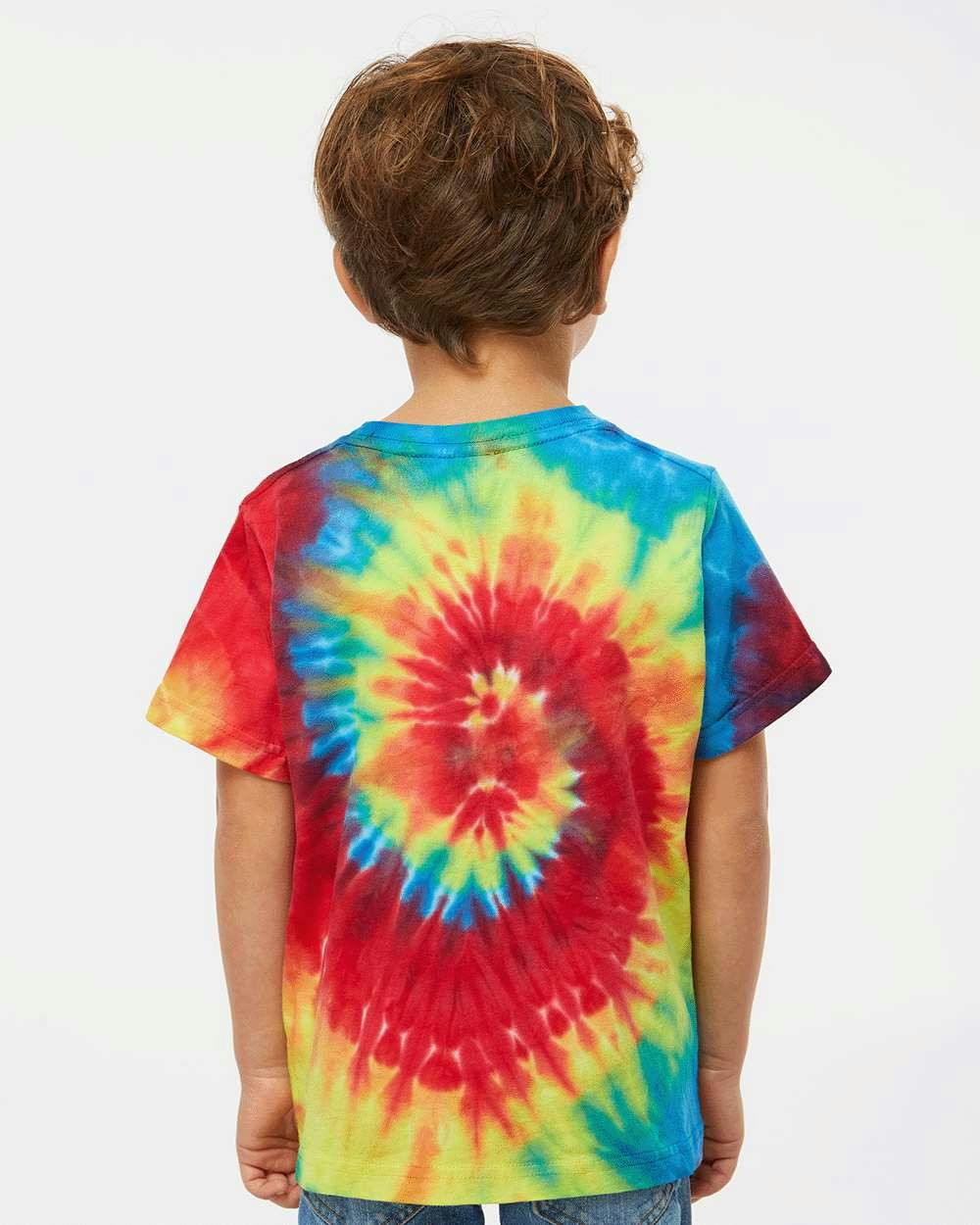 Toddler Spiral Tie-Dyed T-Shirt [330MS]