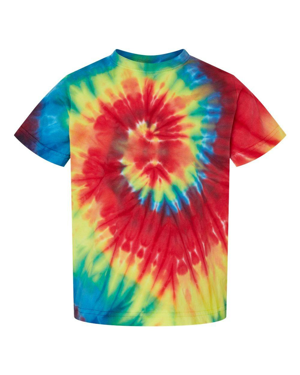 Toddler Spiral Tie-Dyed T-Shirt [330MS]