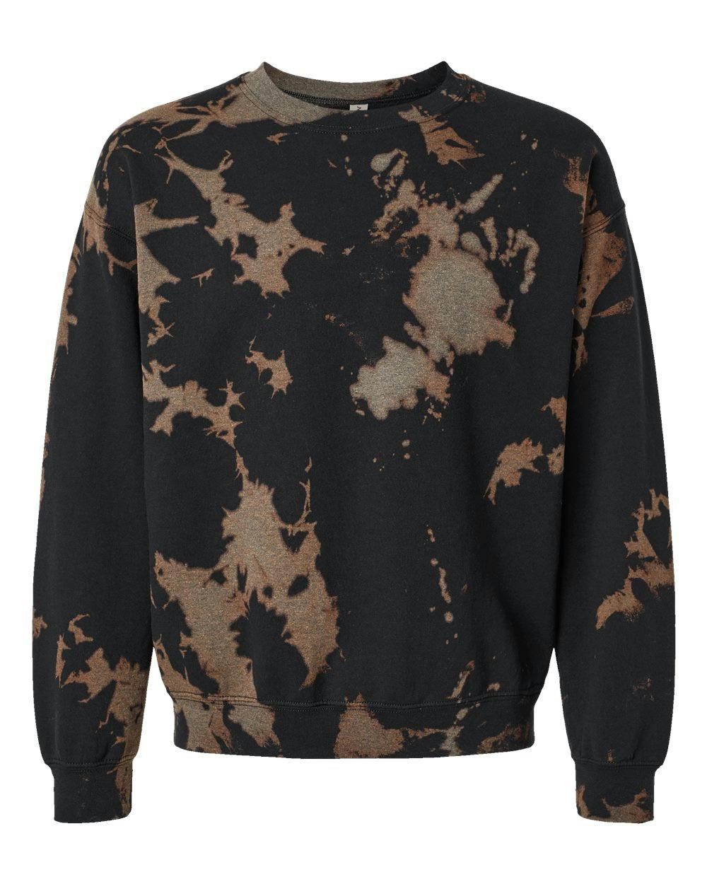 Essential Fleece Bleach Wash Crewneck Sweatshirt [681BW]