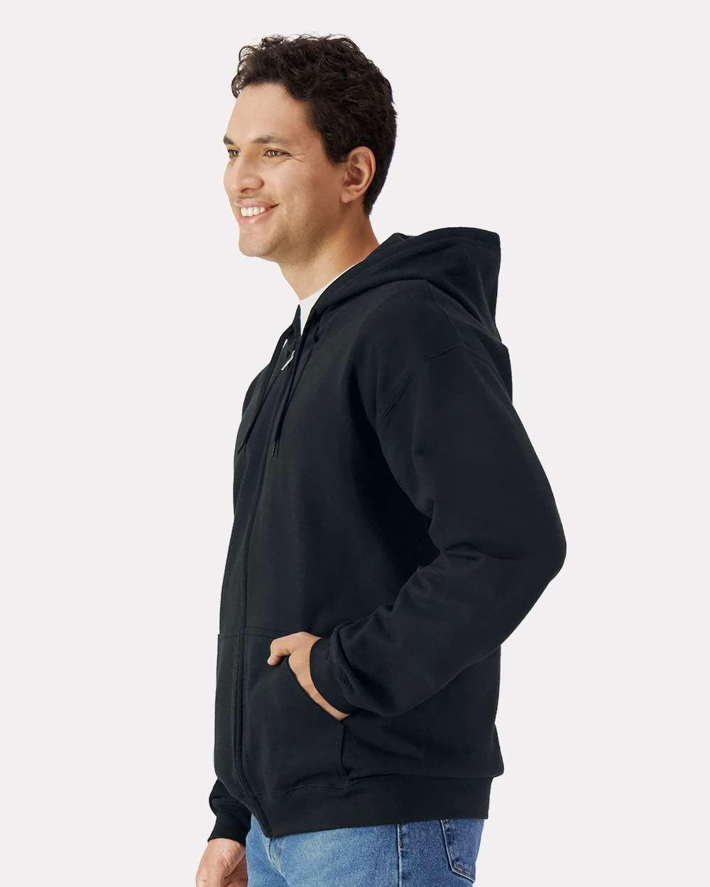 Softstyle® Full-Zip Hooded Sweatshirt [SF600]