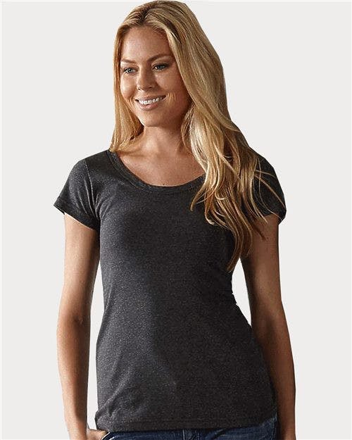 Women's Reverse Scoop T-Shirt [A22]