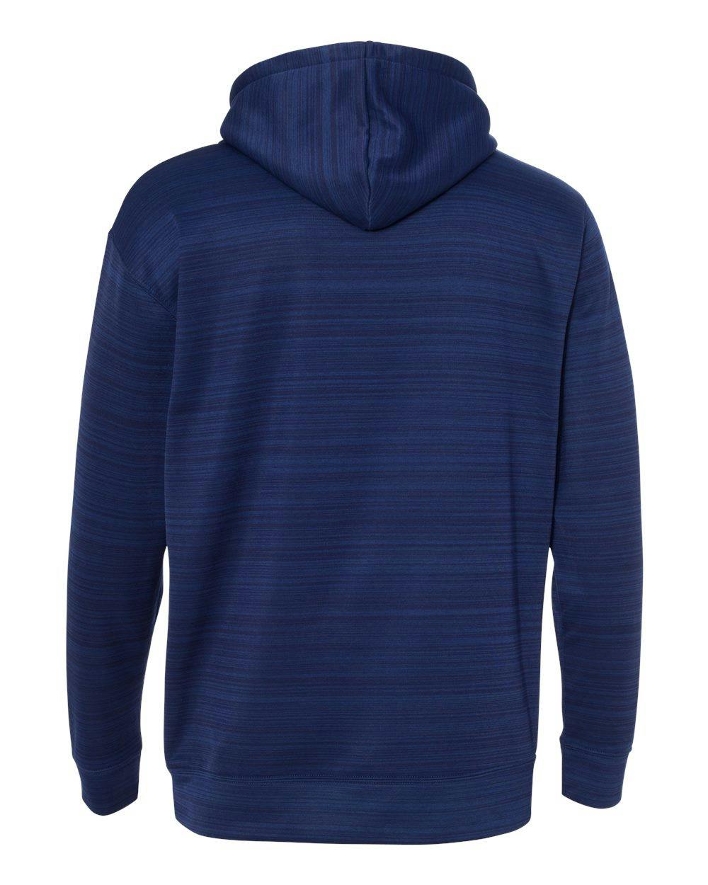 Odyssey Striped Performance Fleece Hooded Sweatshirt [8661]