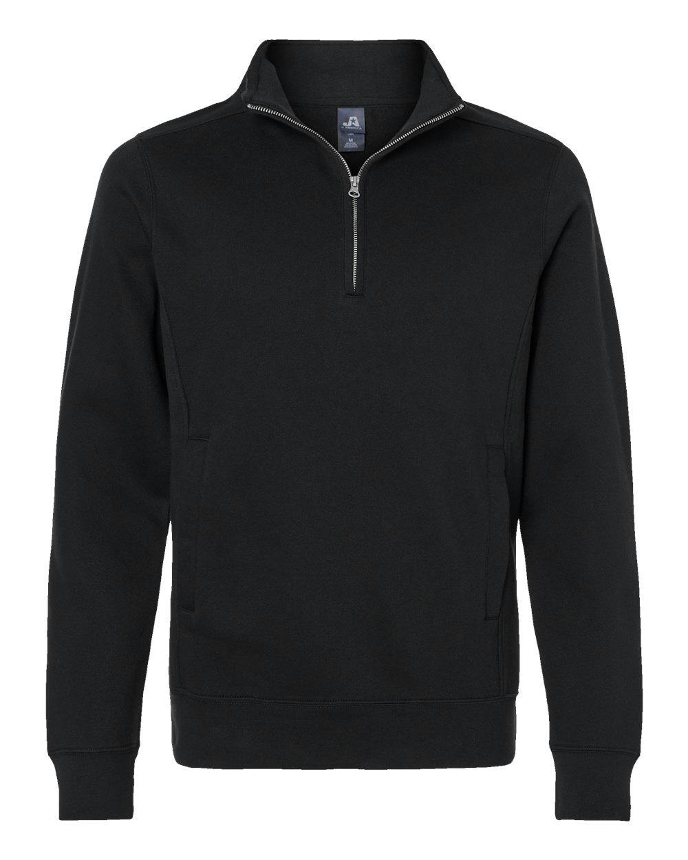 Heavyweight Fleece Quarter-Zip Sweatshirt [8717]