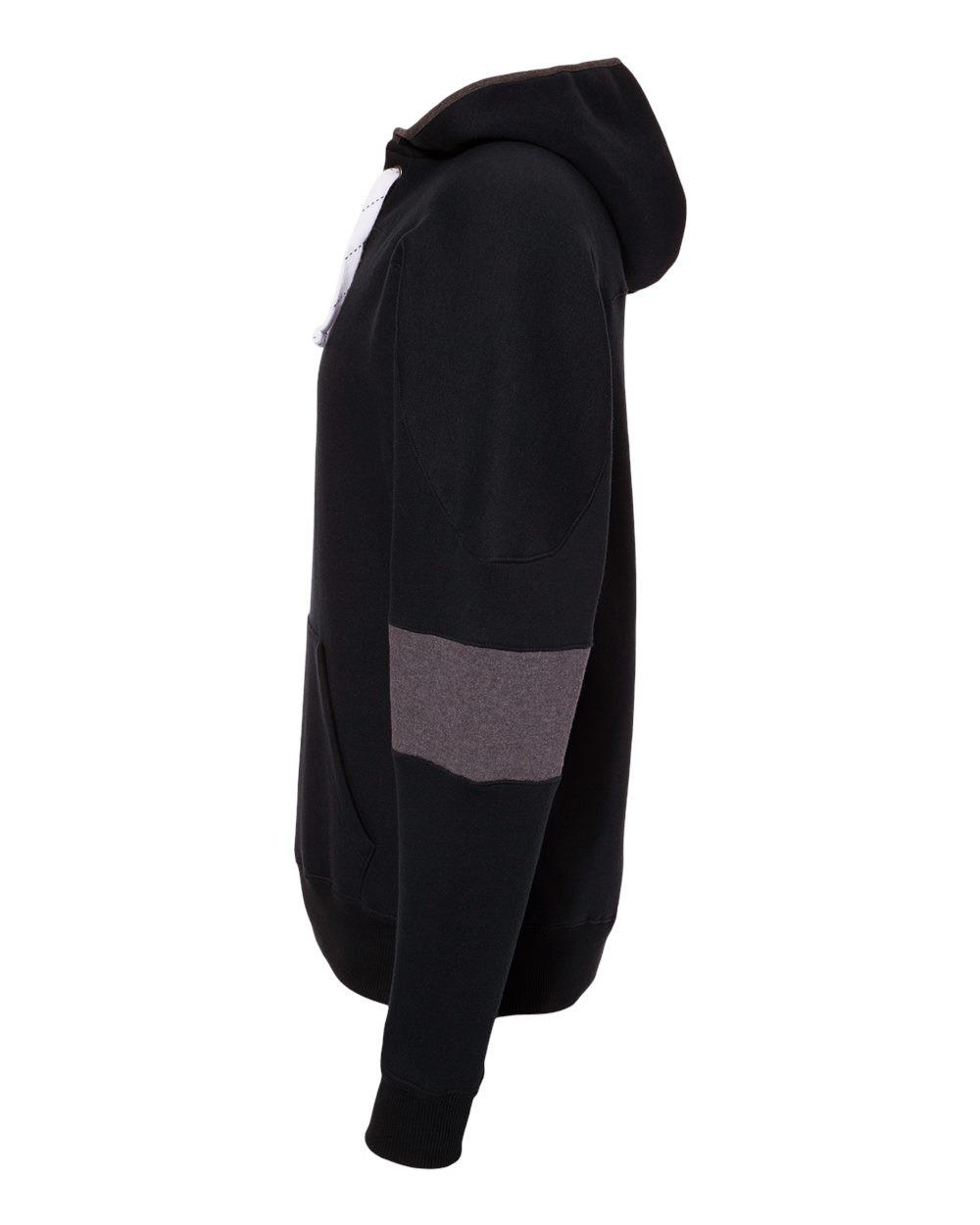 Sport Lace Colorblocked Fleece Hooded Sweatshirt [8832]