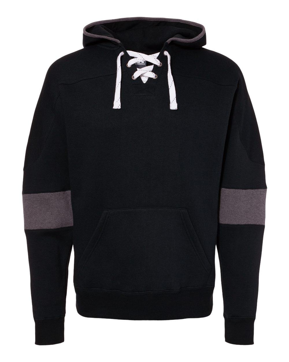 Sport Lace Colorblocked Fleece Hooded Sweatshirt [8832]