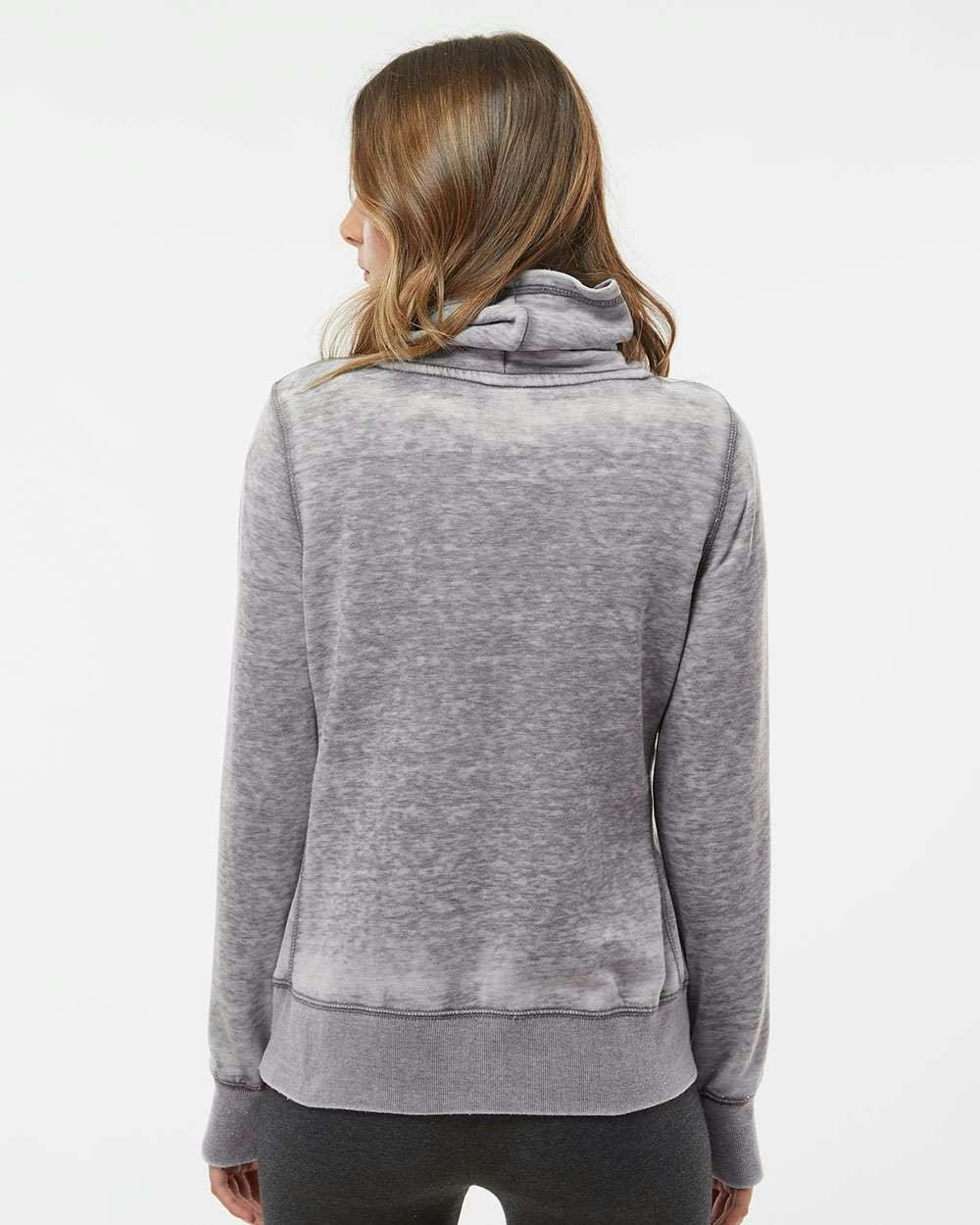 Women’s Zen Fleece Cowl Neck Sweatshirt [8930]